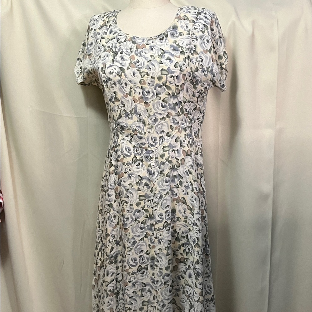 All That Jazzy Floral Maxi Vintage Dress